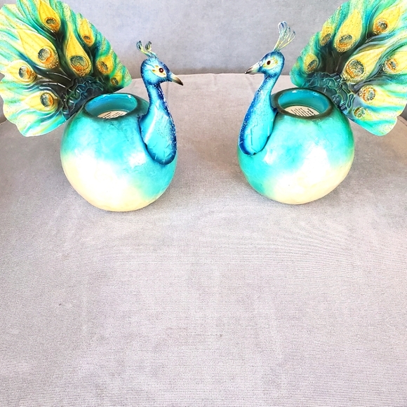 Candle holder Peacock - Picture 5 of 8